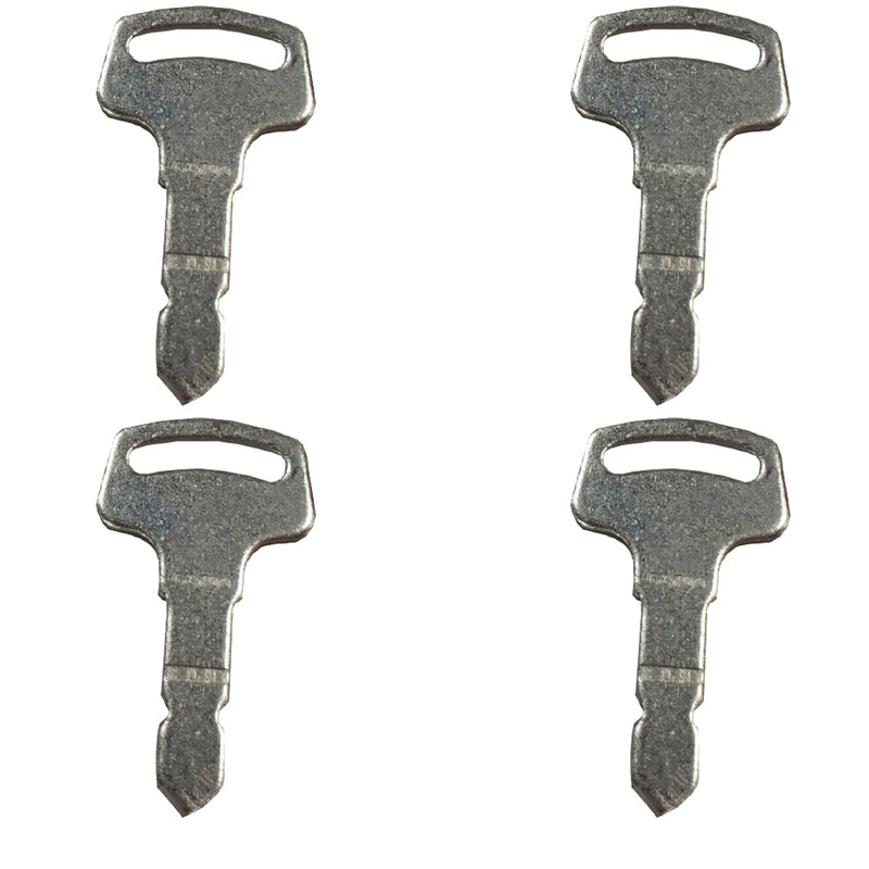 QTY 4: Ignition Key(s) Fits Kubota Replaces 15248-63700
