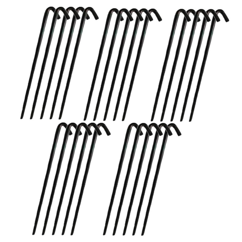 (25) Steel Stakes 10" L x 5/16" Thick Anchor Tents-Landscaping-Trees & More