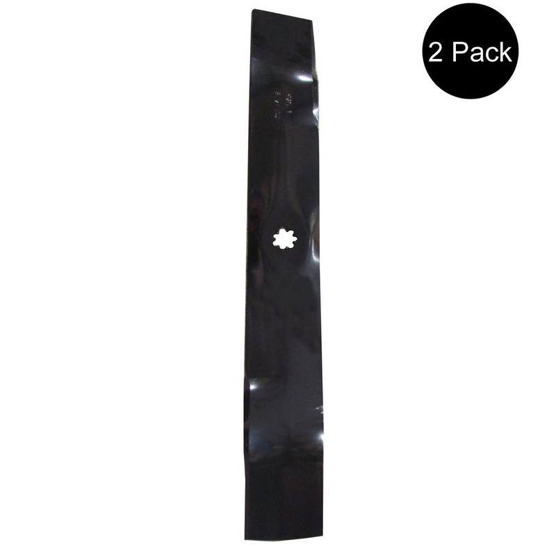 Set of 2 XHT 42" Lawnmower blades to fit Fits John Deere LA series star lock