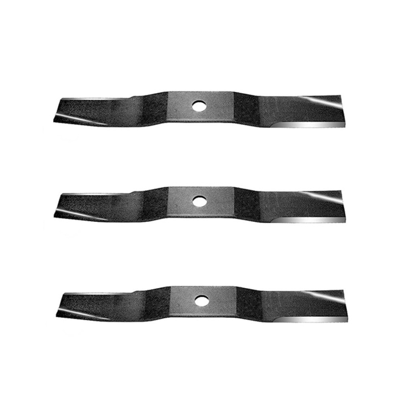 Set of 3-54" XHT pro lowlift mower blades to fit Fits Kubota K5351-34342
