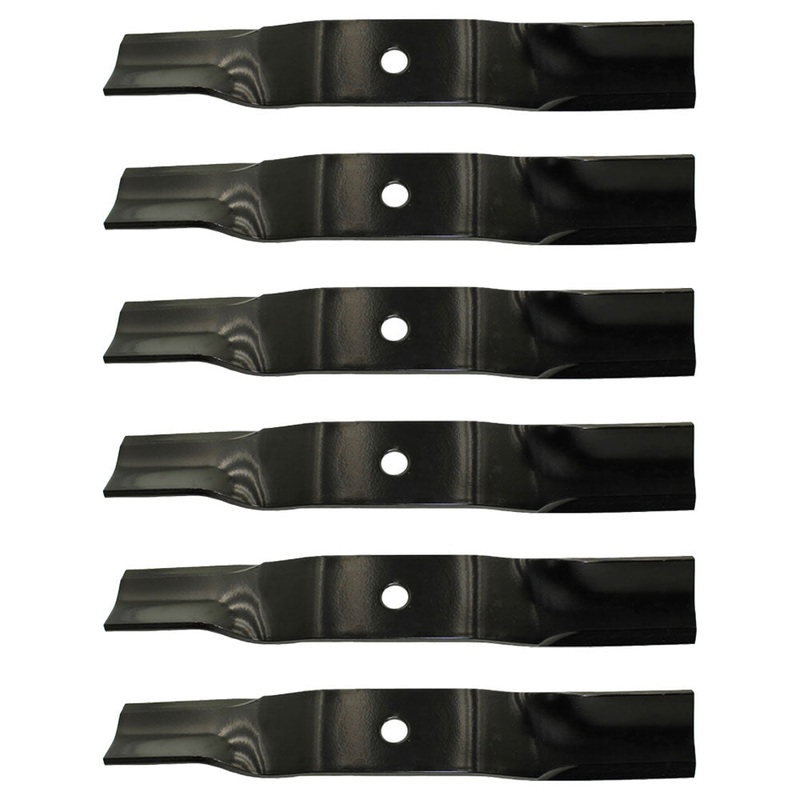 (6) Pack Mower Blades Fits Kubota KOMMANDER 48" K5575-34330 K5575-97530 ZG2048