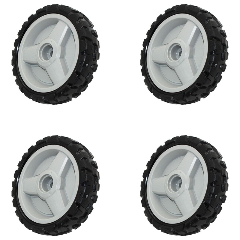 (4) 8" Drive Wheels Fits Cub Cadet Self Propelled Mower 734-05341 490-322-0013