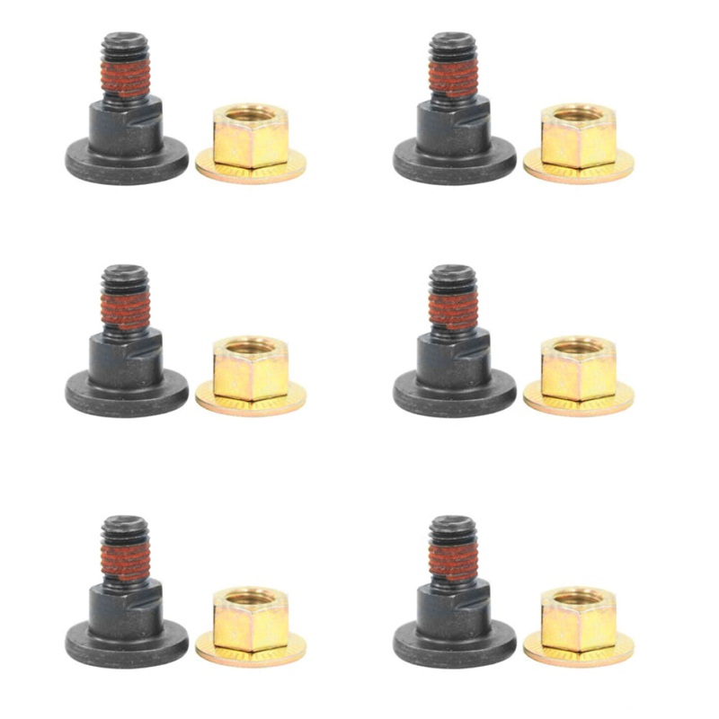 (6) Disc Mower Blade Bolt & Nut Fits Gehl Disc Mower 1162 1165 162HD 165 234