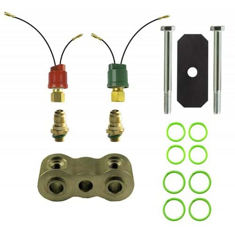 888301441 Dual High & Low Pressure Switch Kit, w/ 3/4" Spacer Fits Deutz