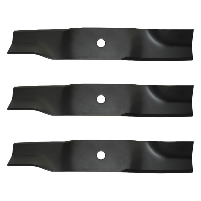 Set of 3 17" x 3/4" High Lift Mower Blades Fits Cub Cadet