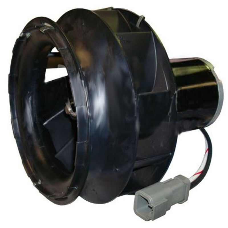 1682313 Single Shaft 12V Blower Motor Fits Caterpillar Backhoe Models