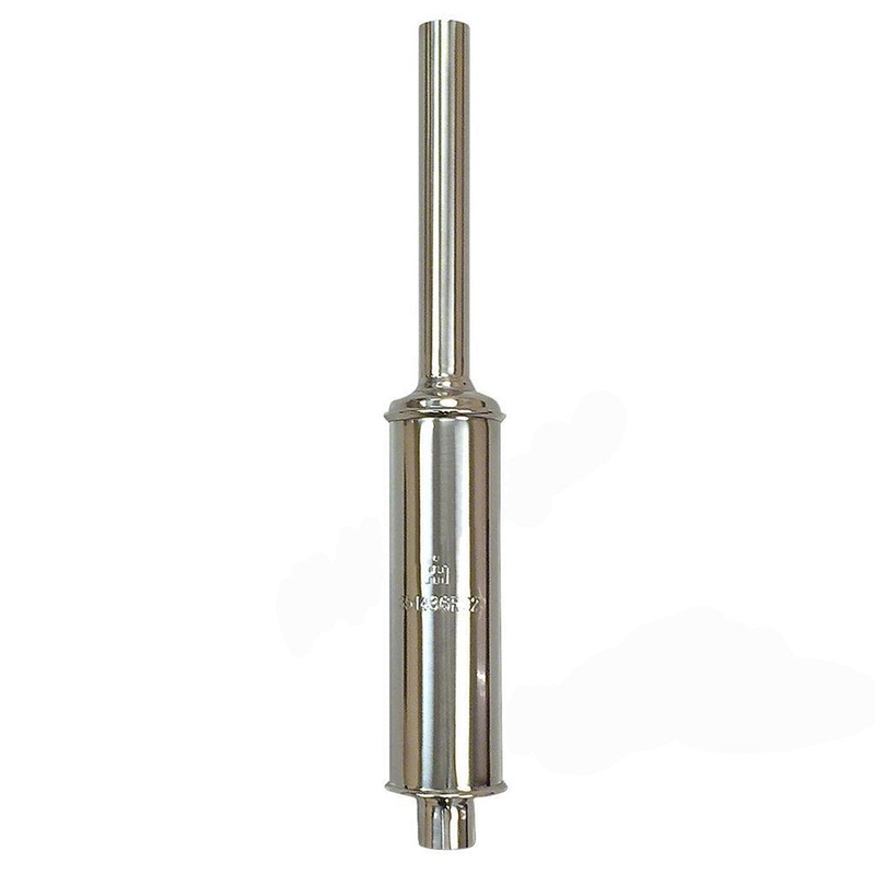 356003R91 Polished Stainless Steel Muffler Fits IH Fits FARMALL Fits Cub