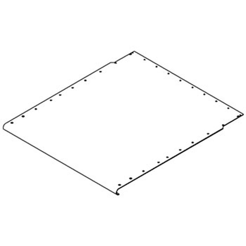 1324572C1 New 51.25" Feeder House Bottom Fits Case-IH Combine Models 1480 +