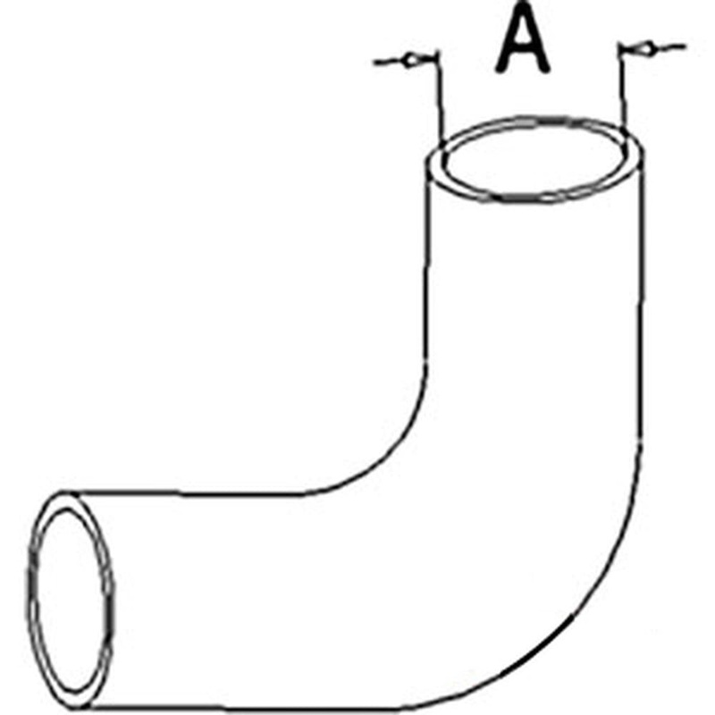 E518 New Upper Radiator Hose Fits White Oliver Mpl Moline 550 Super 55