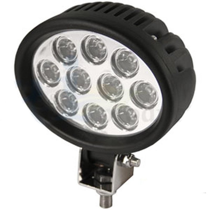 WL825 Oval Trapezoid LED Worklamp Fits Universal 10-30 Volt