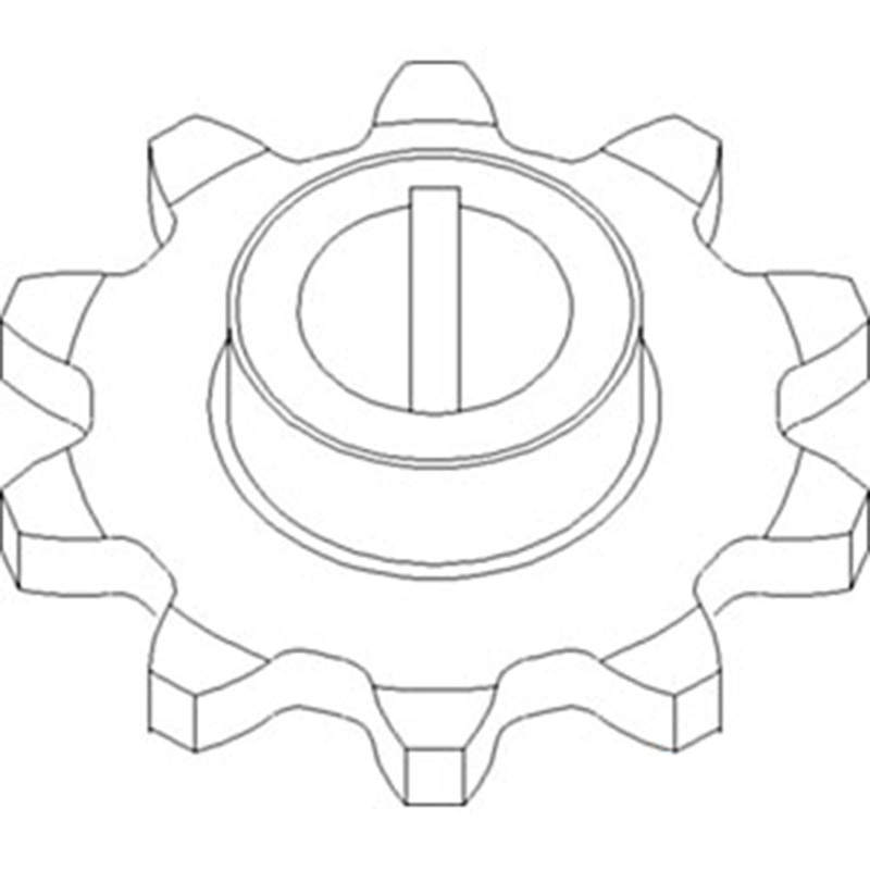 H228383 Clean Grain Elevator Lower Sprocket Fits John Deere Combines 9770STS