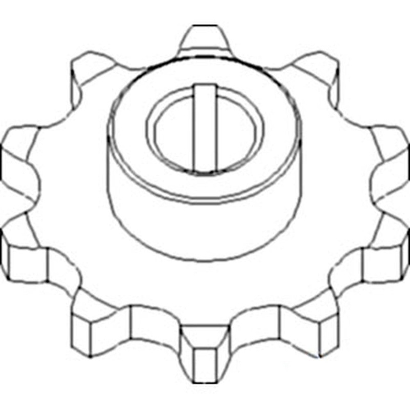 H228385 Clean Grain Elevator HD Sprocket Fits John Deere Combines 9770STS 9870ST
