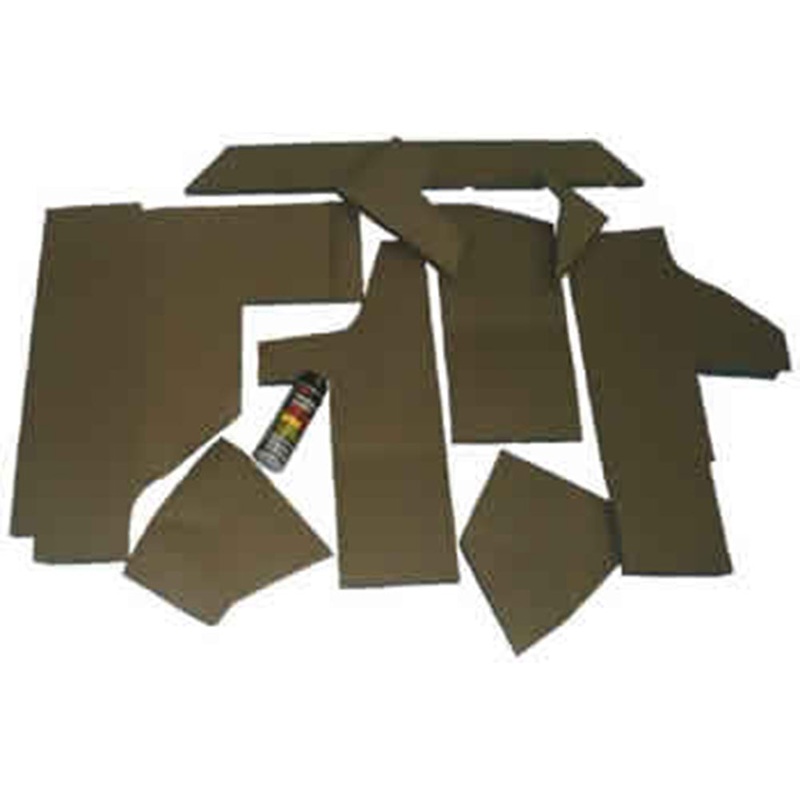 Fits JD50UK New Brown Upholstery Kit Fits John Deere Tractor 4050 4250 4450 4650