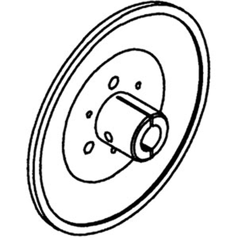 1324949C1 New Cleaning Fan Sheave Fits Case-IH Combine Models 1420 1440 +