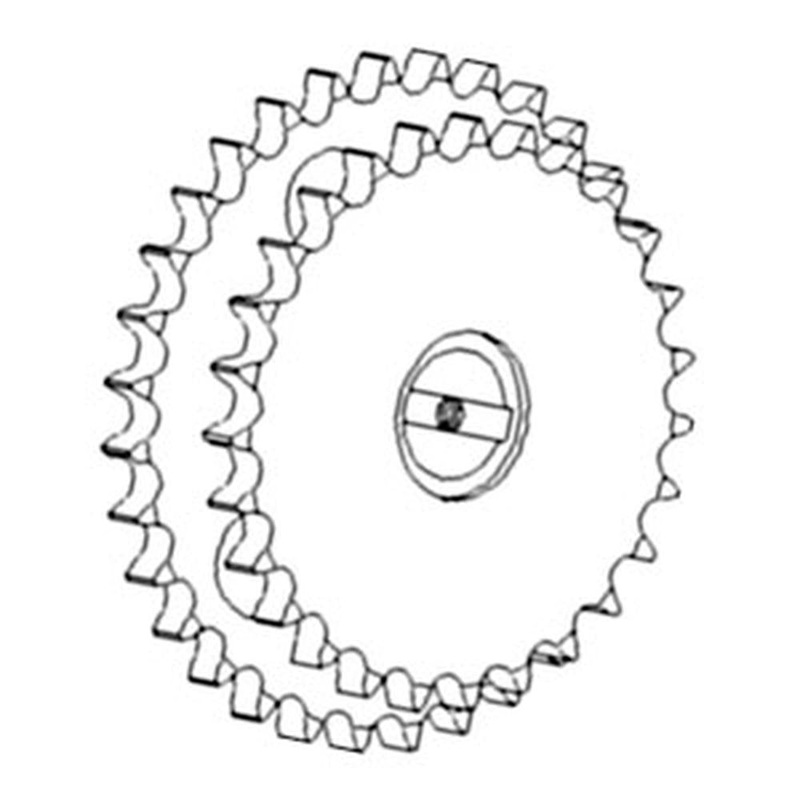 296023A1 New Elevator Drive Sprocket Fits Case-IH Combine Models 2366 +