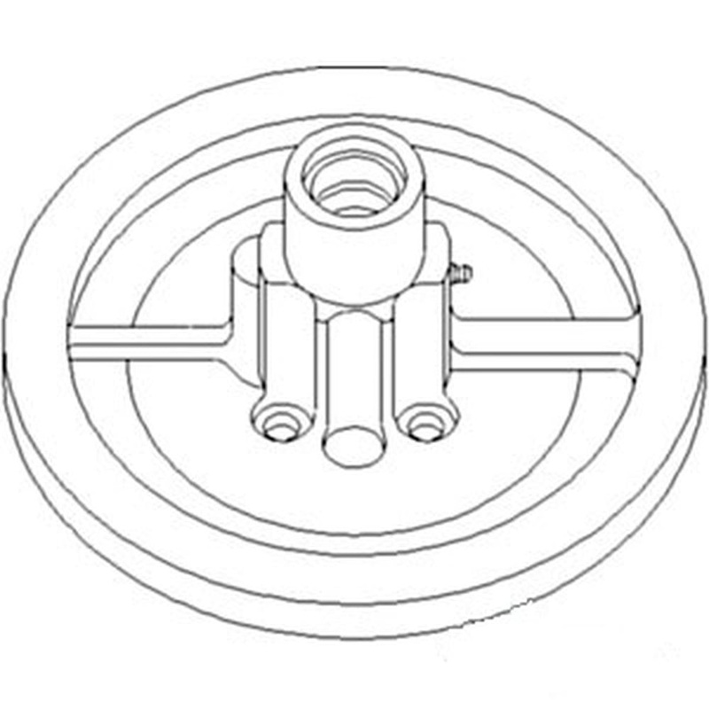 AH157219 Cleaning Fan Sheave Inner Driver Fits JD 9400 9450 9550 9550SH 9650 +