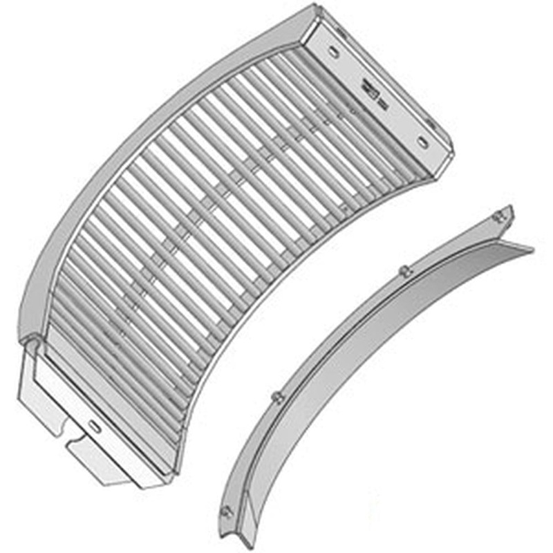 AH206174 New Front Round Bar Concave Fits John Deere Combine 9560STS 9570STS