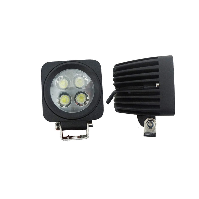 LED104 New Universal 2" Square Flood Beam LED Cab Light fits Several Models