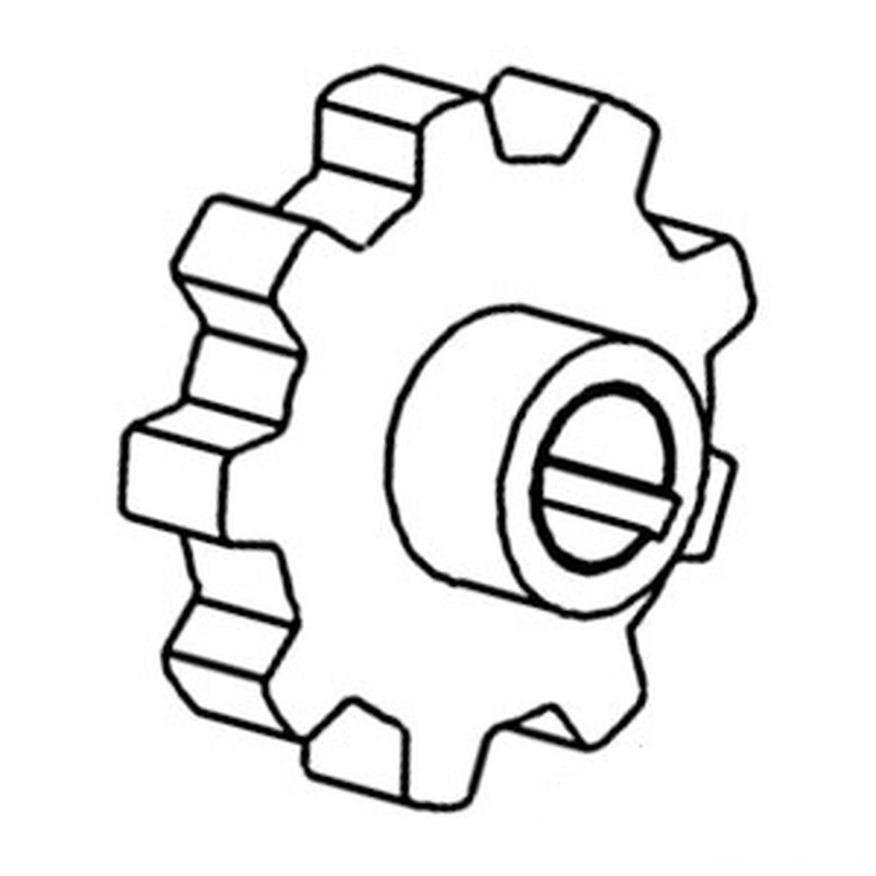 1317192C1 New Upper / Lower Clean Grain Sprocket Fits Case-IH Combine Model