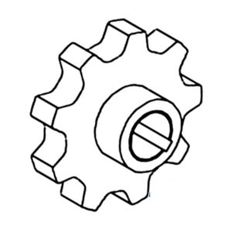 143960A1 New Clean Grain Elevator Chain Sprocket Fits Case-IH Combine Model