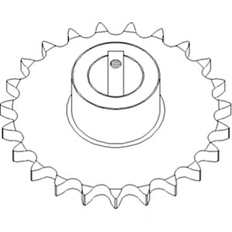 87283695 New Clean Grain Upper Drive Sprocket Fits Case-IH Combine Models
