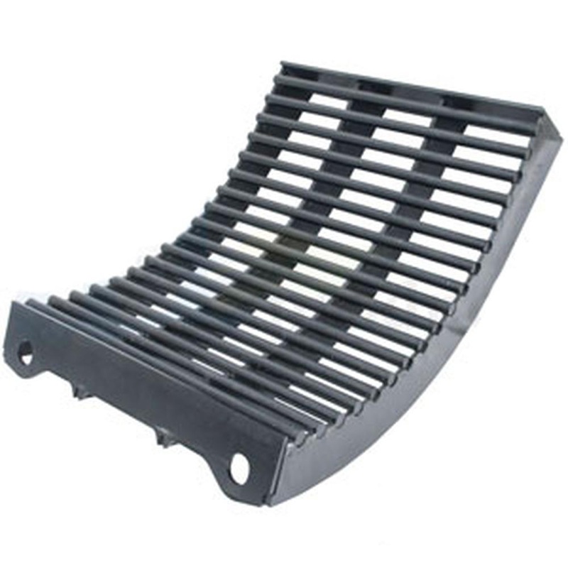 87600861 New LH Extended Wear Round Bar Concave Fits Case-IH Combine Models