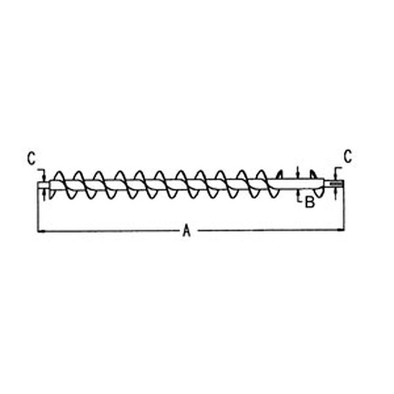 AH202881 New Tank Cross Rear Auger Fits John Deere Combine 9600 9610 9650 9660