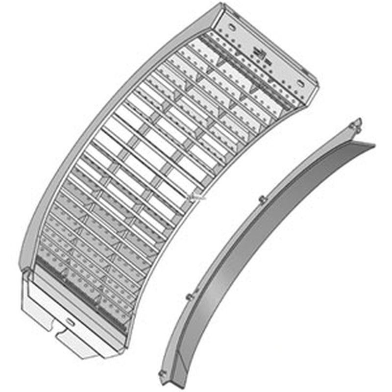 AH205259 New Combine Wide Spaced Front Concave Fits John Deere 9650STS 9660STS +