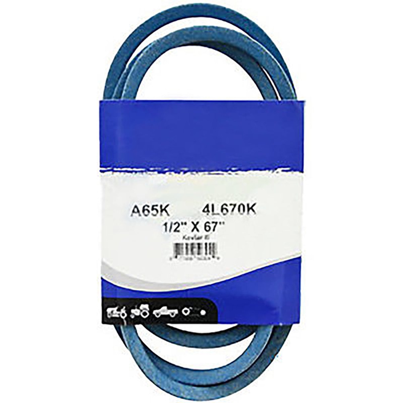B121K Universal Made With Aramid Blue V Belt 5/8" X 124" Length 5/8" Width