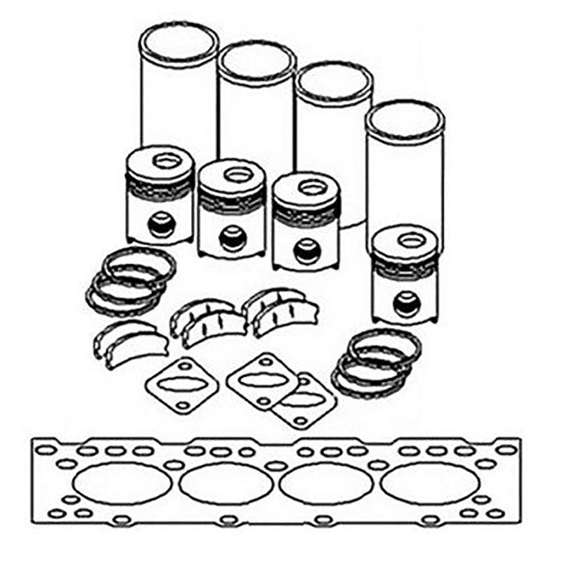 OK4481-.020 Major Engine OH Kit Fits John Deere Tractor 2020 2510 440 400 480 45