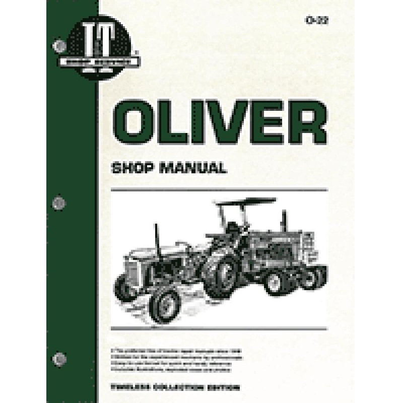 Service Shop Manual I&T O-22 For Oliver 2050 2150 (80 Pages)