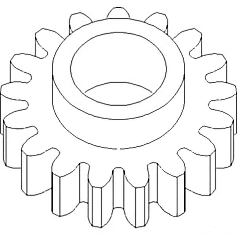 AH93577 New Idler Gear Fits John Deere 1243 1290 1291 1293 243 244 343 344 40 +