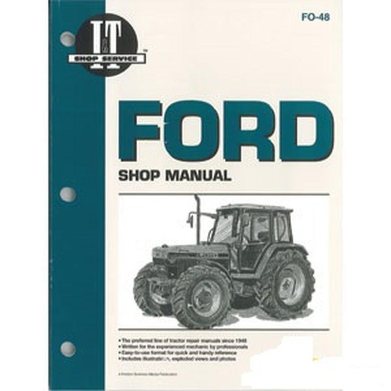 FO-48 I&T Shop Manual Fits Ford 5640 6640 7740 7840 8240 8340