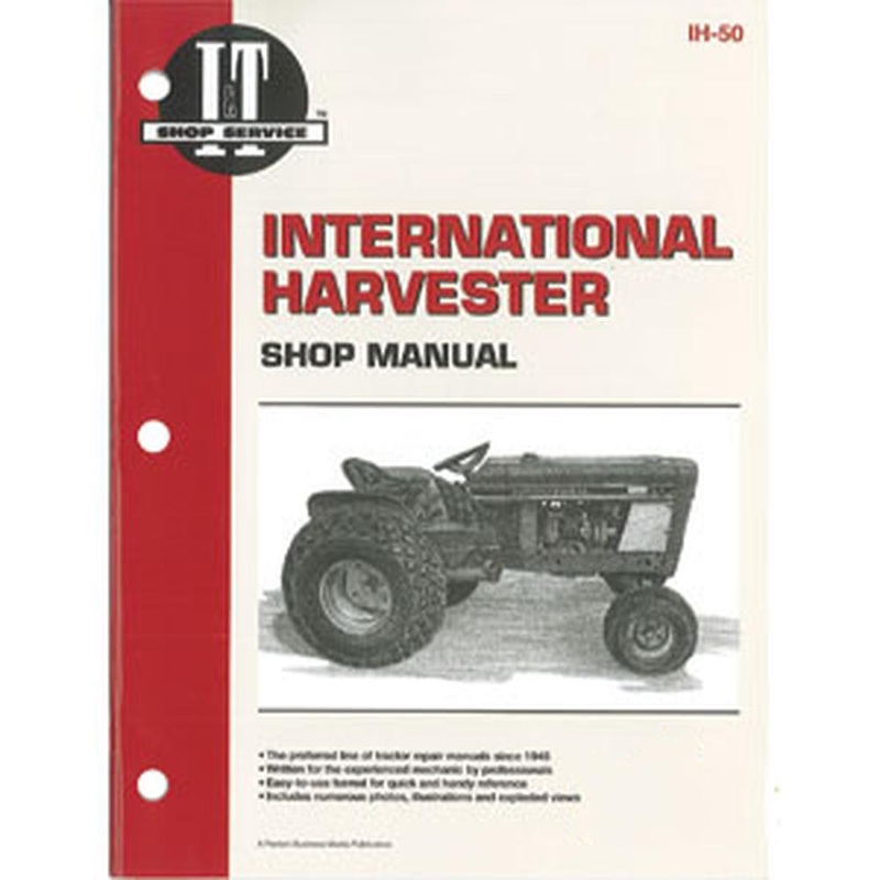 I&T Shop Service Repair Manual IH-50 Fits FARMALL Fits Cub LoBoy 185 184 154