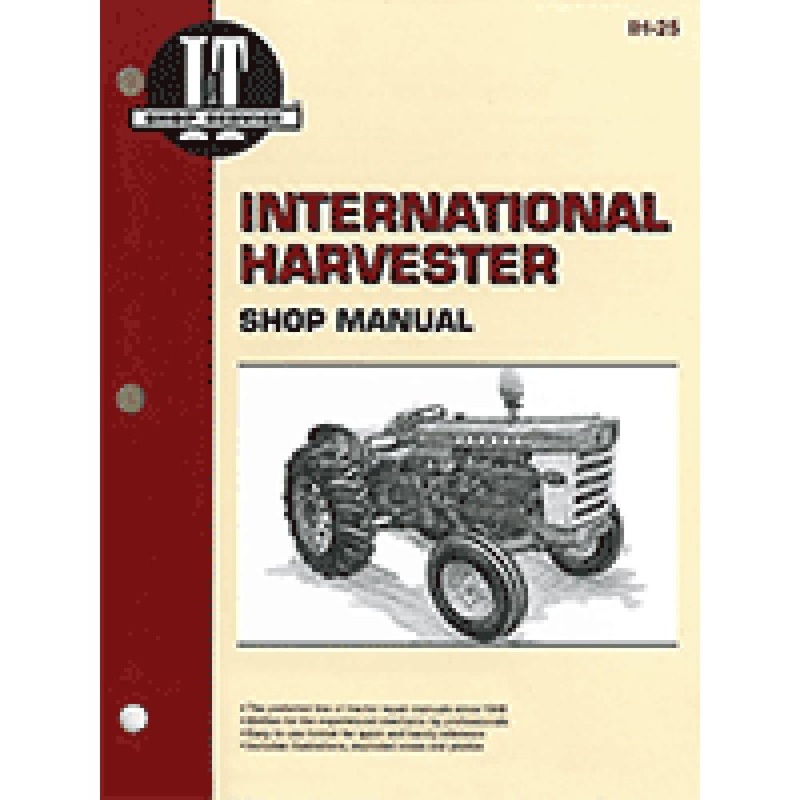 I&T Shop Service Repair Technical Manual Fits FARMALL 460 560 606 660 2606 IH25