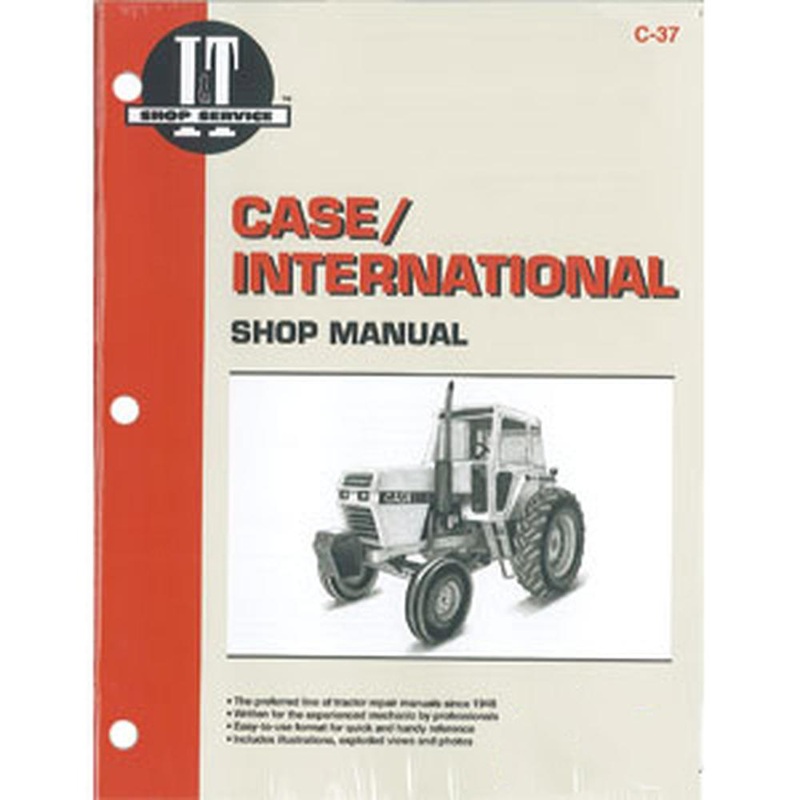 Shop Manual I&T C-37 Fits Case 2090 2094 2290 2294 2390