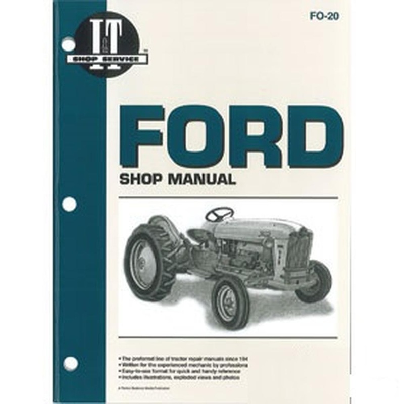 Tractor Repair Manual Fits Ford New Holland 600, 601, 700, 701, 800, 801