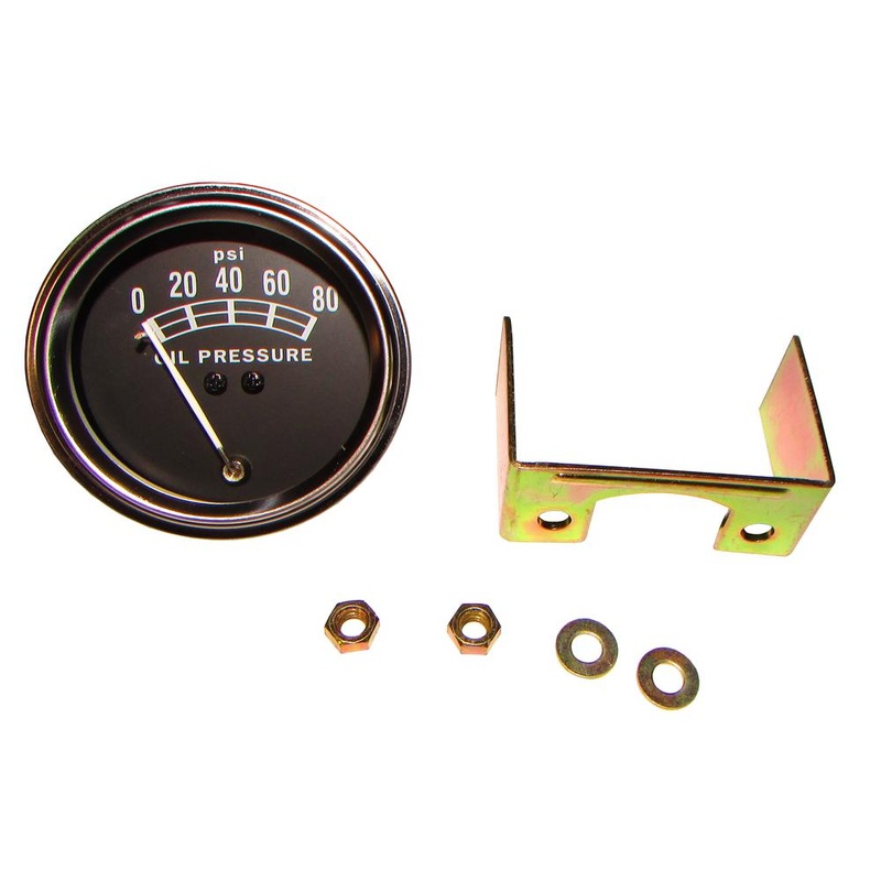 FAD9273A Chrome Oil Pressure Gauge Fits Ford NAA 2000 4000 600 601 700