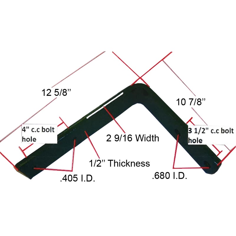 Step Bracket A5234R Fits John Deere Tractor A B G 50 60 2010 2510 3020 4010 8020