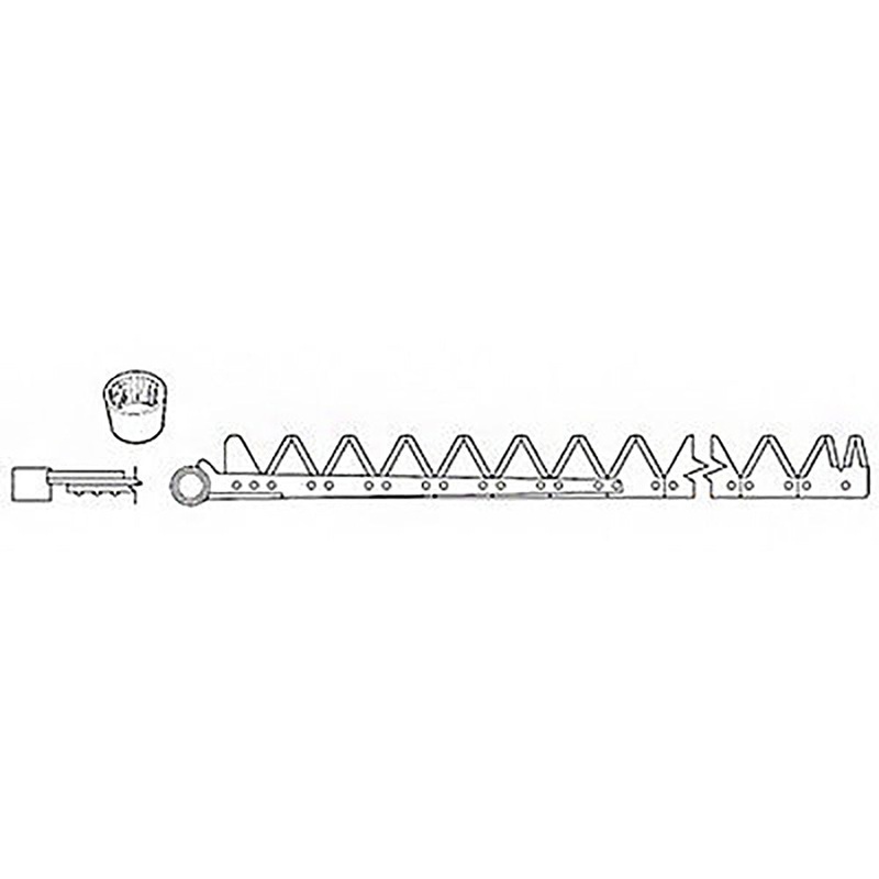 830-692 Chrome 9 Ft Sickle Assembly Fits John Deere Mower Conditioner 1209