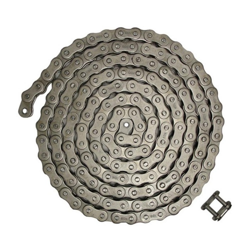 RC60HIMP 10 Feet Rivet Roller Chain 60H 0.750" Pitch 0.500" Width Fits John Deer