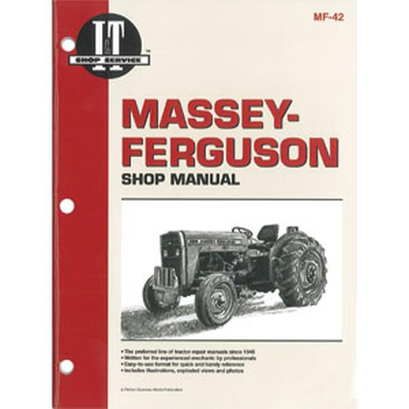 SHOP MANUAL Fits Massey Ferguson MF230 MF235 MF240 MF245 MF250 Tractor