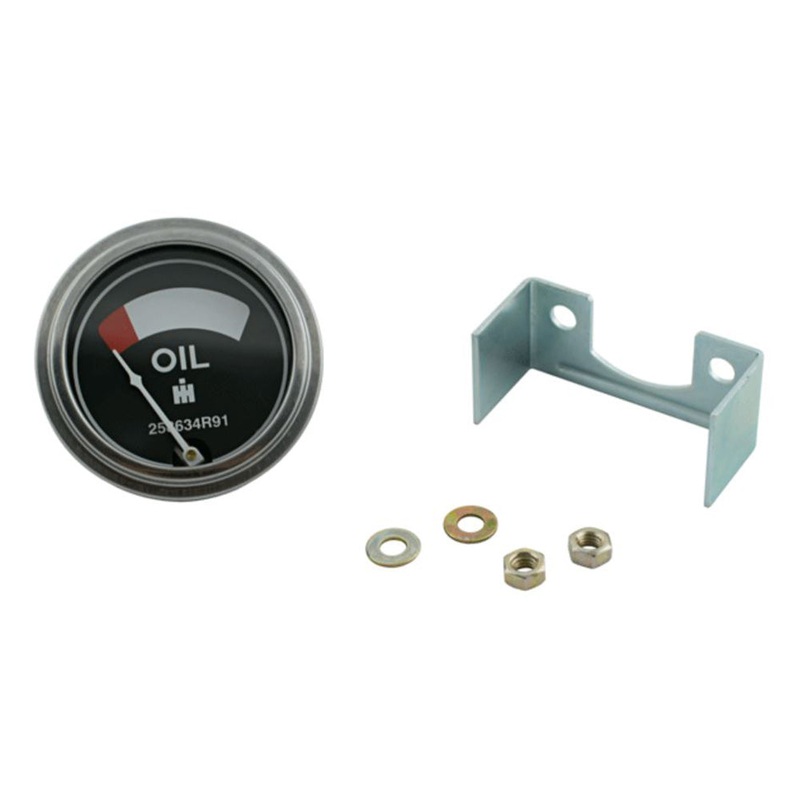 258634R91 Oil Pressure Gauge Fits Case-IH Tractor Models ID6 MD MDV