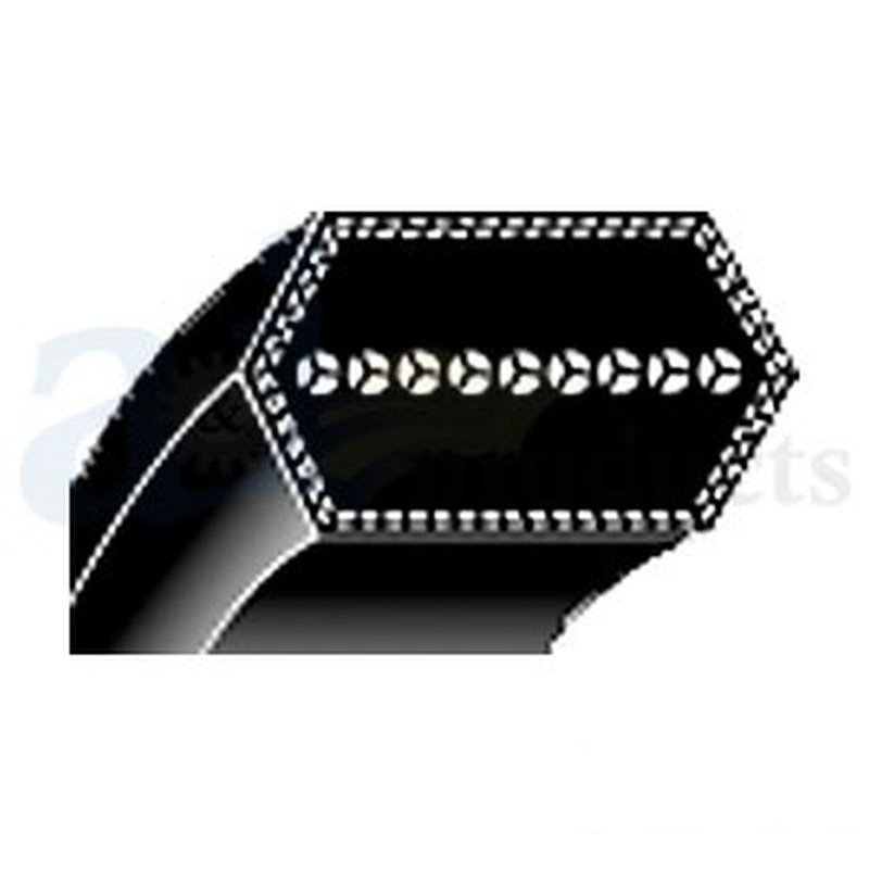 BB140 New Double V-Belt (21/32" X 143") Made to be Universal