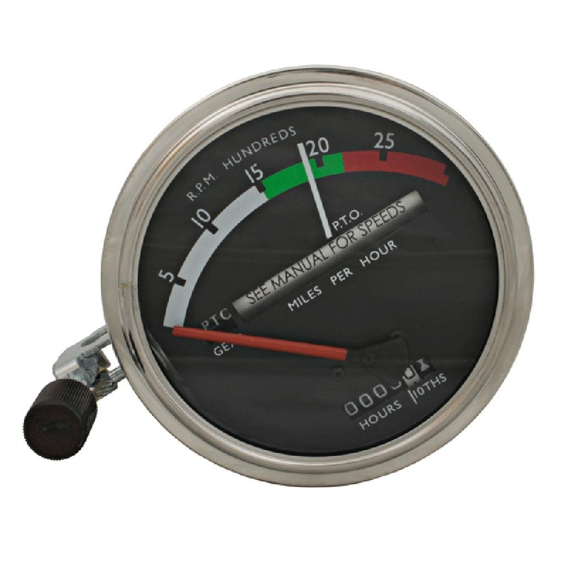 Tachometer Gauge Red Needle Fits John Deere 4520 600 4620 4000 4020 AR32827