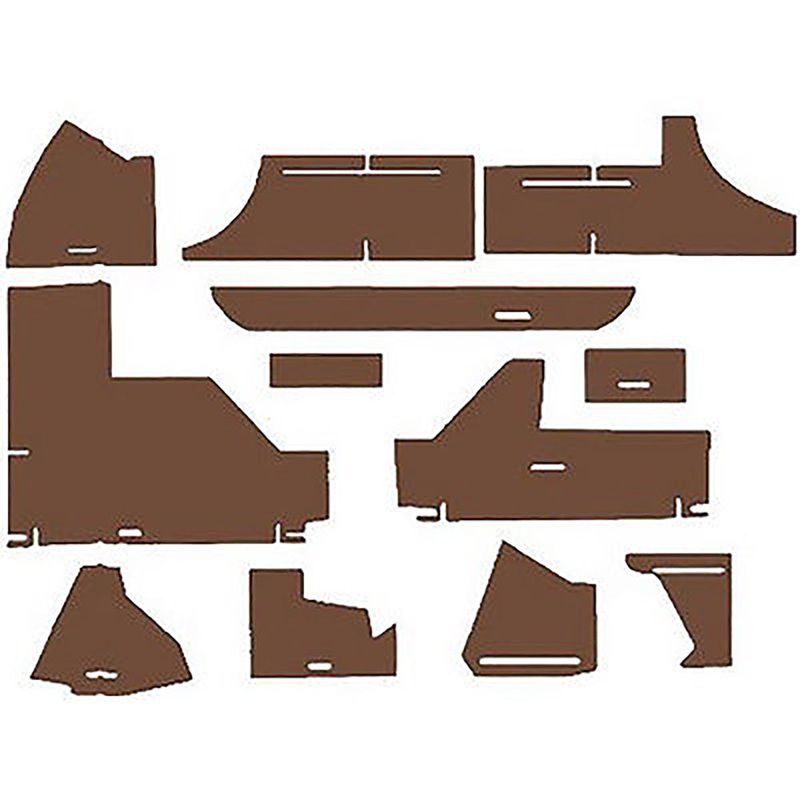 CR40E-50 New Brown Cab Kit Fits John Deere 4030 4040 4230 4240 4430 4440 4630 +