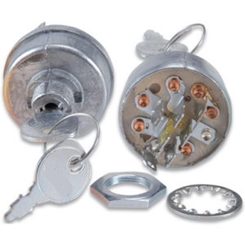 IGNITION STARTER KEY SWITCH 2 Keys for AYP Fits Husqvarna 140301 532140301 57445