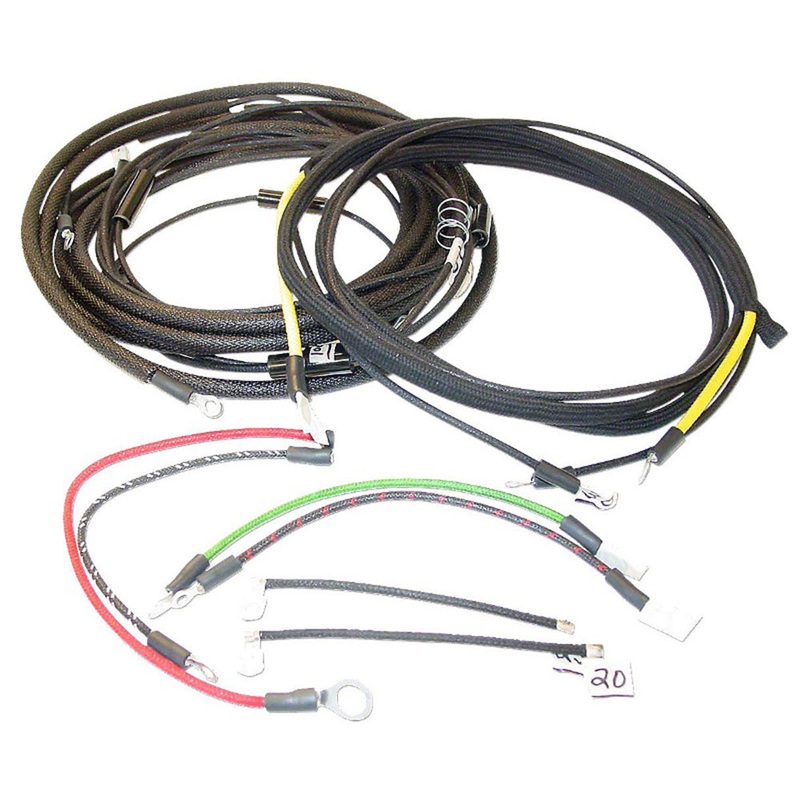 New Wiring Harness Kit Fits Massey Harris 44 Late for 6 Volt Systems