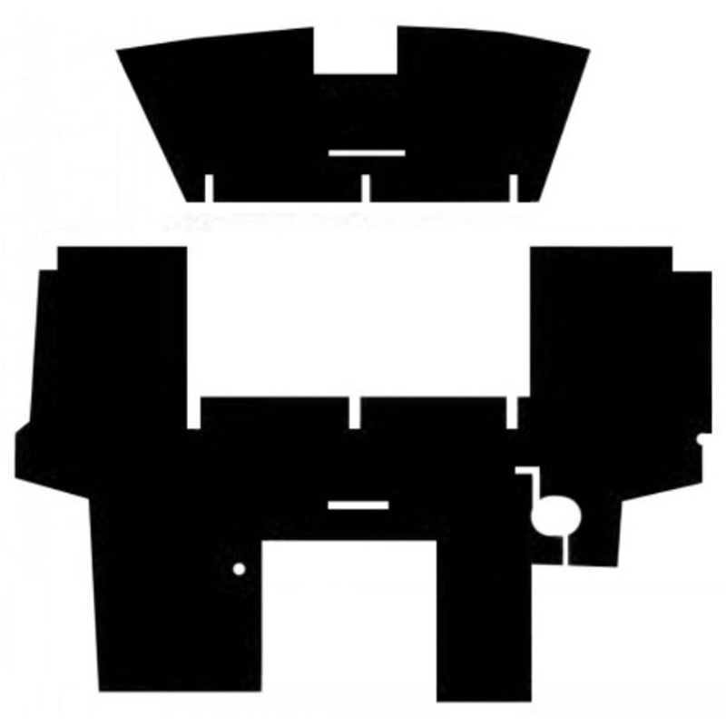 CM3525FM Fits Massey Ferguson Floor Mat Fits 2640 3505 3525 3545 3630 3650 3680