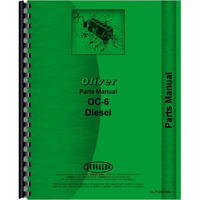 Parts Manual for Oliver OC-6 Crawler